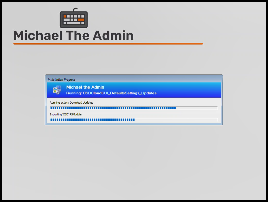 Import &lsquo;OSD&rsquo; Module
