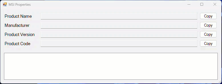 Old MSI App Demo Gif